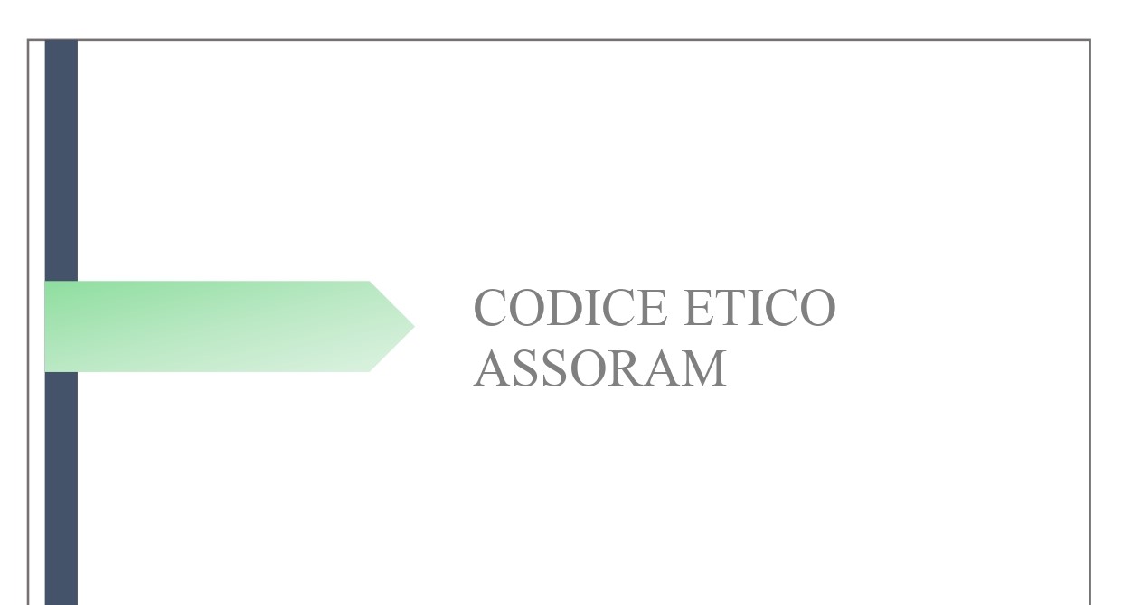 Scopri di più sull'articolo CODICE ETICO ASSORAM – Approvazione in Assemblea Generale del 12/04/19 @Cosmofarma