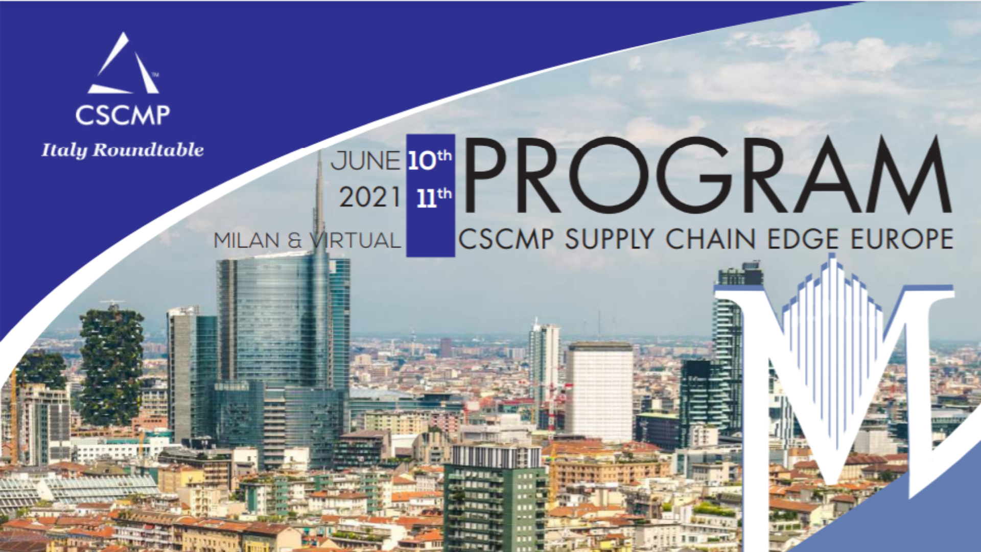 Scopri di più sull'articolo 10/06 – ASSORAM al ‘5th CSCMP EUROPEAN CONFERENCE 2021’ – Gratuito per gli associati Assoram