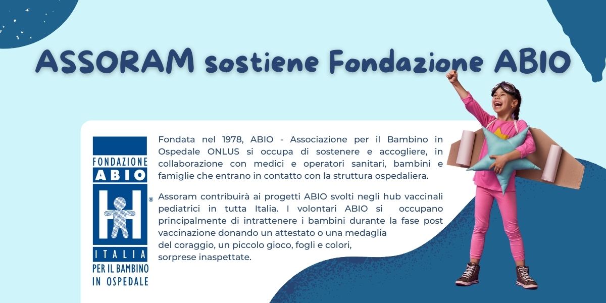 Scopri di più sull'articolo Donazione ad ABIO: il contributo di Assoram per gli hub pediatrici di tutta Italia
