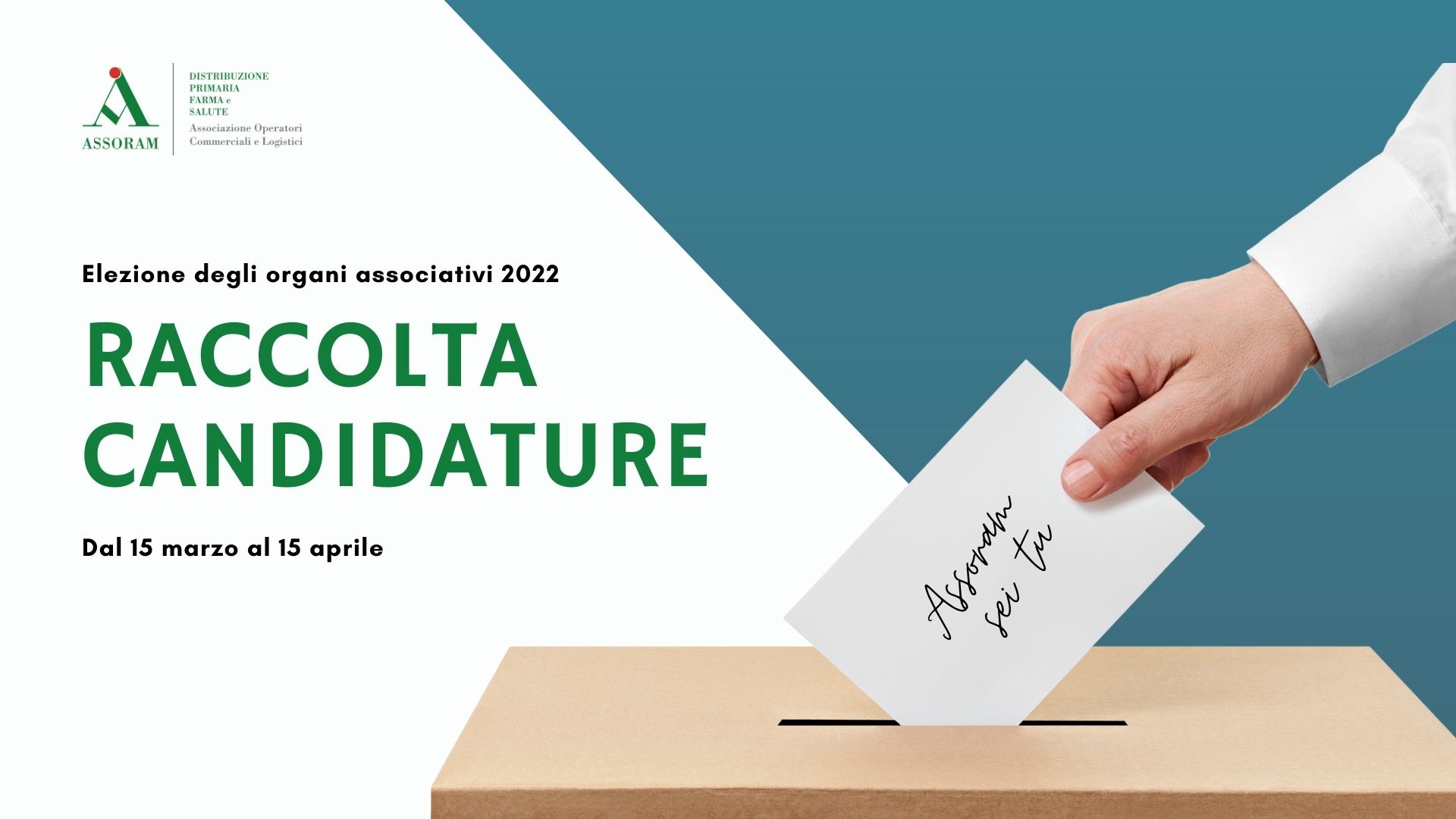 Scopri di più sull'articolo Circolare 2022 – 11: Elezioni Assoram: dal 15 marzo online piattaforma per le candidature – Istruzioni d’uso