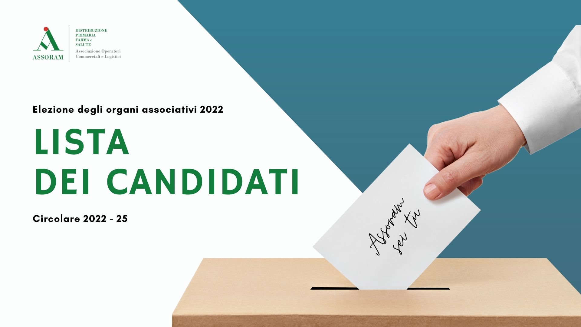 Scopri di più sull'articolo Circolare 2022-25: Candidati alle elezioni dei nuovi organi associativi