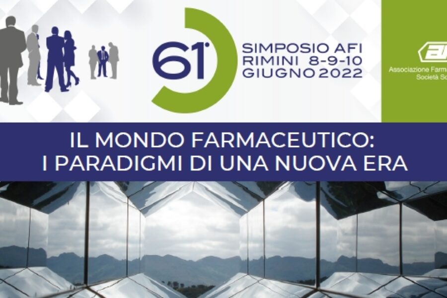 Scopri di più sull'articolo ASSORAM al 61° SIMPOSIO AFI “Il Mondo Farmaceutico: i paradigmi di una Nuova Era” 8-10 Giugno 2022