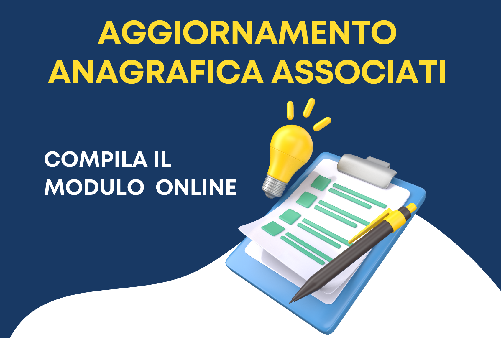 Scopri di più sull'articolo Circolare 51 – 2024: Aggiornamento anagrafica associati 2024